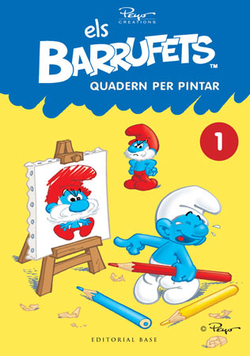 Els Barrufets. Quadern per pintar, 1