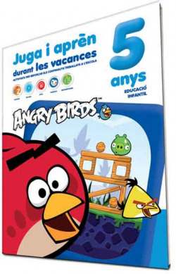 Angry birds 5 anys. Juga i apren