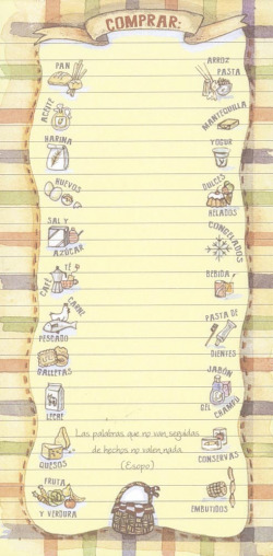 Lista de la compra