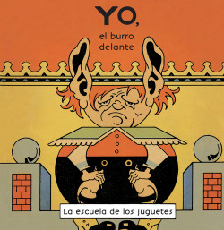 Escuela de juguetes: yo el burro delante