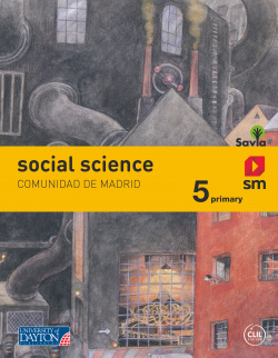 SOCIAL SCIENCE 5ºPRIMARIA. SAVIA. MADRID. INGLÈS 2019