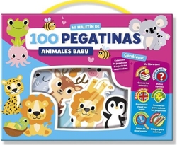 MALETIN 100 PEGATINAS ANIMAIS BABY