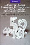 LA ENSEÑANZA DE LAS MATEMATICAS MODERNAS