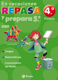 En vacaciones repasa 4º y prepara 5º con Kika Superbruja