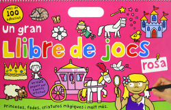 Un gran llibre de jocs rosa