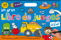 Un gran libro de juegos azul