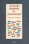 DICCIONARIO FRASEOLOGICO ESPAÑOL MODERNO