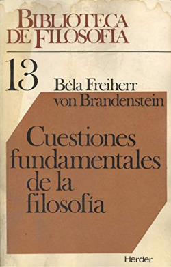 CUESTIONES FUNDAMENTALES DE LA FILOSOFIA