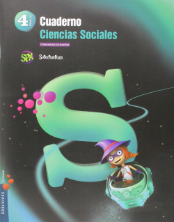 Cuaderno ciencias sociales 4ºprimaria. Superpixépolis. Madrid
