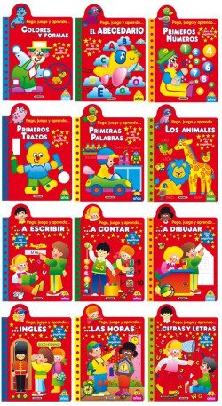Pego, juego y aprendo? (6 Títulos)