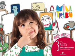 SOMOS ARTISTAS 3 AÑOS PLASTICA MINI TRIBU