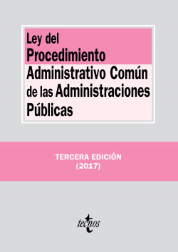 Ley del procedimiento administrativo común de las administraciones públicas