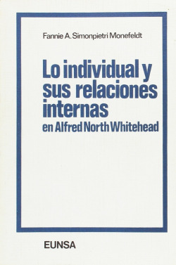 LO INDIVIDUAL Y SUS RELACIONES INTERNAS EN ALFRED NORTH WHIT