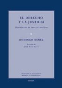 Derecho y la justicia