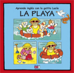 Aprende inglés con la gatita Lucía: La playa