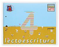 LECTOESCRITURA 4 PAUTA 4 AÑOS MOCHILA DE LETRAS