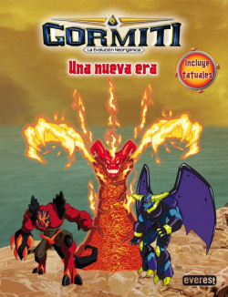 Gormiti. La Evolución Neorgánica. Una nueva era. Libro de actividades con tatuajes