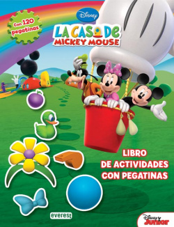 La Casa de Mickey Mouse. Libro de actividades con pegatinas