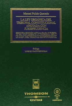LEY ORGÁNICA DEL TRUBUNAL CONSTITUCIONAL ANOTADA CON JURISPRUDENCIA