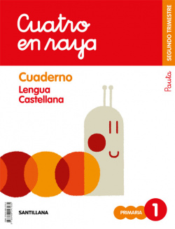 CUADERNO LENGUA 2-1ºPRIMARIA. PAUTA. GLOBALIZADO. CUANTRO EN RAYA