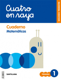 CUADERNO MATEMÁTICAS 2-1ºPRIMARIA. GLOBALIZADO. CUATRO EN RAYA