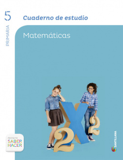 Cuaderno Estudio 5º.Prim.Matematicas (Saber Hacer)