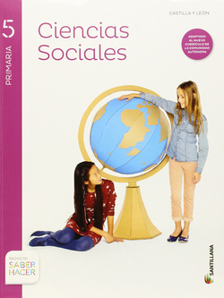 CIENCIAS SOCIALES + ATLAS CASTILLA Y LEON 5 PRIMARIA SANTILLANA