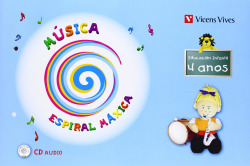 (G).(11).MUSICA 4 ANOS.ESPIRAL MAXICA INFANTIL (+CD)
