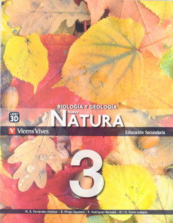 (11).NUEVO NATURA 3º.ESO *UN VOLUMEN* BIOLOGIA GEOLOGIA