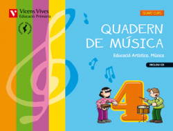 quadern musica 4t primaria (+cd) *valencia* 2016