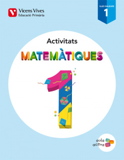Quadern matemàtiques 1r.primaria. Aula activa. Trimestral. Balears