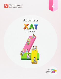 Quadern Xat 4t.primaria. Llengua. Aula activa