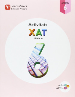 Quadern Xat llengua 6e.primaria. Aula activa. Trimestral