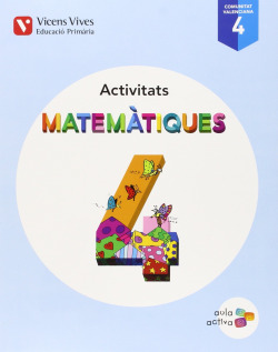 Quadern matematiques 4t.primaria. Aula activa. Trimestral