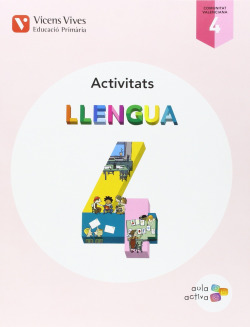 Quadern llengua Valencia 4t.primaria. Aula activa. Trimestral