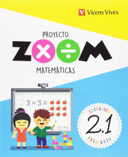 MATEMATICAS 2 PRIMARIA PROYECYO ZOOM 3 TRIMESTRES CON KIT DE MATERIAL MANIPULABLE