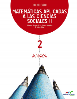 Matemáticas II 2º.bach sociales aprender crecer 2016