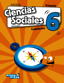 CUADERNO CIENCIAS SOCIALES 6ºPRIMARIA PIEZA A PIEZA EXTREMADURA