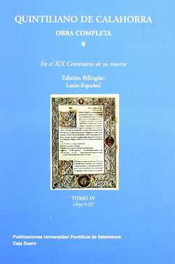 Quintiliano de calahorra.(tomo iv)
