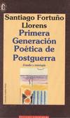 PRIMERA GENERACION POETICA DE POSGUERRA
