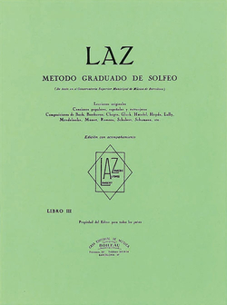 Laz:método de solfeo 3º acompañamiento