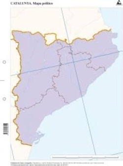 PACK/50 MAPAS CATALUNYA POLITICO MUDOS