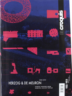 Herzog and de meuron 2005-2010 programa, monumento y paisaje