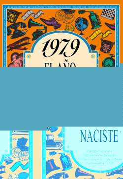 1979 El año que tu naciste