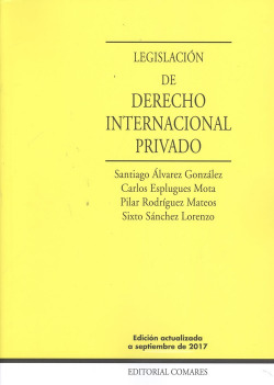 LEGISLACIÓN DE DERECHO INTERNACIONAL PRIVADO 2017