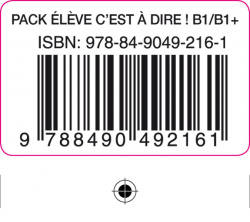 C'est a dire B1/B1+ pack eleves. 1ºbachillerato