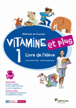 Vitamine Et Plus 1 (Eleve+Cd) 5º.Frances Primaria