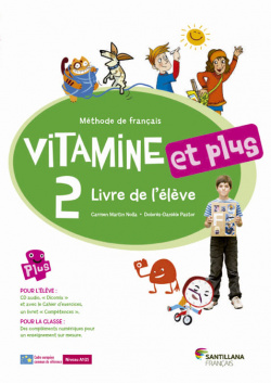 Vitamine Et Plus 2 (Eleve+Cd) 6º.Frances Primaria