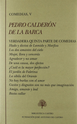 comedias. Tomo V