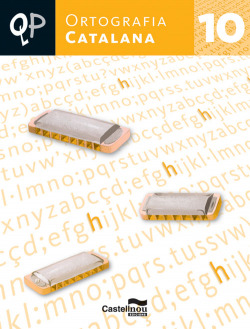 QUAD.ORTOGR.CATALANA 10.(5E PRIM) (QP)